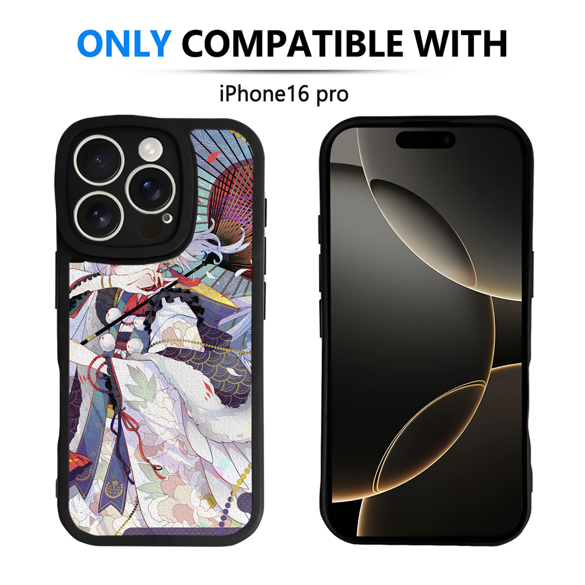 （画像用） 刀剣乱舞 Touken Ranbu 【iPhone 16シリーズ対応】シリコンスマホケース（レザー調） 材質：シリコン
